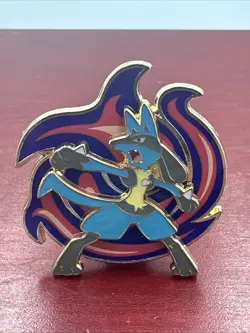 POKEMON 2022 LUCARIO Enamel Collector Metal Official Pin - Image 1