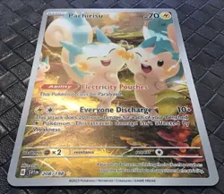 POKEMON CARD PACHIRISU 208/198 Scarlet & Violet Base Illustration Rare - Image 2
