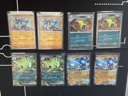 8 Pokemon Prismatic Lucario Tyranitar EX Premium Collection Stamp Promo - Image 2