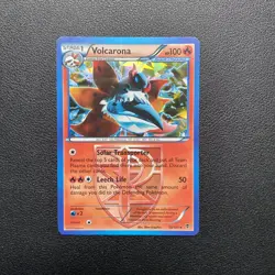 Pokemon TCG - Volcarona Plasma Blast 13/101 Cracked Ice Holo Rare - Nm - Image 1