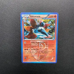 Pokemon TCG - Volcarona Plasma Blast 13/101 Cracked Ice Holo Rare - Nm - Image 2