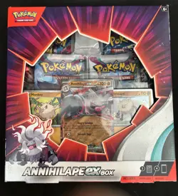 Pokemon Annihilape Ex Box - 4x Booster Packs + 3x Promo - Scarlet & Violet - Image 1