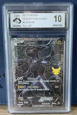 Pokemon TCG Zekrom Celebrations: Classic Collection 114/114 Holo Ultra Rare - Image 1