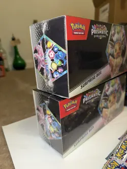30 Pokemon Prismatic Evolutions Sealed Booster Pack 4 Suprise Box Lot (46 Packs) - Image 4