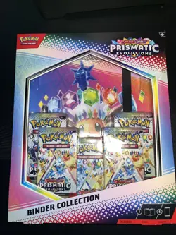 Prismatic Evolutions Binder Collection NEW FACTORY SEALED Pokemon TCG - Image 1