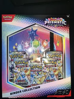 Prismatic Evolutions Binder Collection NEW FACTORY SEALED Pokemon TCG - Image 2