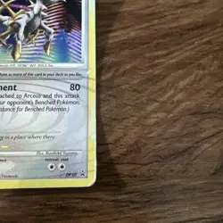 Arceus DP50 2009 Pokemon Black Star Promo Holo MP - Image 5