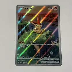 2025 Pokemon - Victini - Scarlet & Violet - Black Star Promo #208 - NM - Image 2