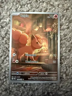 Mega Evolution: Vulpix 138/132 NM IR In HAND! - Image 1