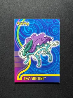 2001 Topps Pokemon Johto League Champions Non Foil #245 Suicune - Image 1