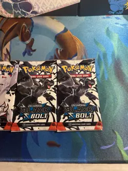 Lot Of 4 - Pokemon: Scarlet and Violet Black Bolt White Flare Booster Packs - Image 3