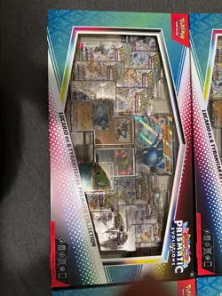 Pokemon Prismatic Evolution Lucario Ex Tyranitar Ex Premium Collection 4 total - Image 3