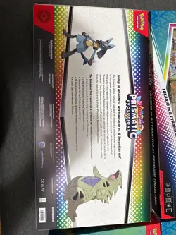 Pokemon Prismatic Evolution Lucario Ex Tyranitar Ex Premium Collection 4 total - Image 4