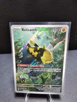 Relicanth 173/162 Illustration Rare Pokemon S&V Temporal Forces - Image 3