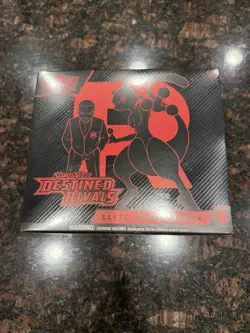 Pokemon TCG Destined Rivals Elite Trainer ETB Box Sealed - Image 1