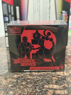 Pokemon TCG Destined Rivals Elite Trainer ETB Box Sealed - Image 2