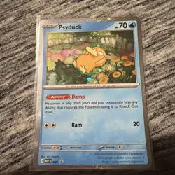 Pokemon TCG Psyduck MEP 007 Mega Evolution Pokemon Blister Promo - Image 1