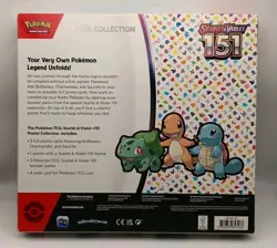 Pokemon Scarlet and Violet 151 Poster Collection Box - Sealed - Image 2