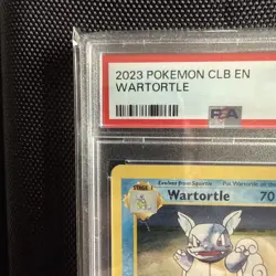 2023 Pokemon CLB EN Wartortle #2 PSA 10 GEM MINT Holo - Image 2