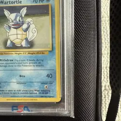 2023 Pokemon CLB EN Wartortle #2 PSA 10 GEM MINT Holo - Image 4