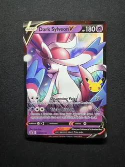 Pokemon Dark Sylveon V SWSH134 Black Star Promo Celebrations 25th Anniversary - Image 1