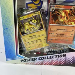 Pokemon TCG Scarlet and Violet Prismatic Evolution Poster Collection New Sealed - Image 4