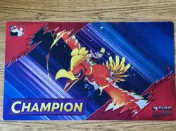 Pokemon Ethan's Ho-Oh League Cup Champion Playmat - Image 1