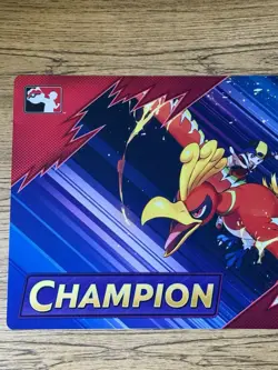 Pokemon Ethan's Ho-Oh League Cup Champion Playmat - Image 2