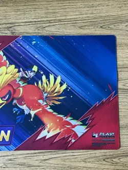 Pokemon Ethan's Ho-Oh League Cup Champion Playmat - Image 3