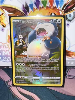 Snorlax TG10/TG30 Pokemon SWSH11: Lost Origin Trainer Gallery Ultra Rare NM - Image 1