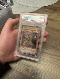 Yugioh Elemental Hero Bladedge Ultimate Rare EEN EURO PSA 10 - Image 1