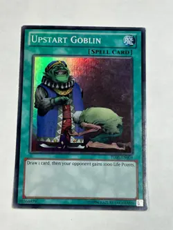 YUGIOH EURO Upstart Goblin TU08-EN004 Super Rare MP - Image 3