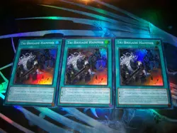 3x Tri-Brigade Hammer 1st Edition Super Rare DOOD-EN068 Yu-Gi-Oh! - Image 1