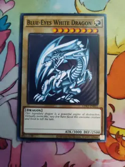 Blue-Eyes White Dragon (Version 2) LDK2-ENK01 Legendary Decks II Unlimited Nm - Image 1