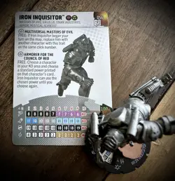 New NECA 60th Anniversary Avengers Iron Inquisitor #056 Chase Marvel w/ card - Image 1