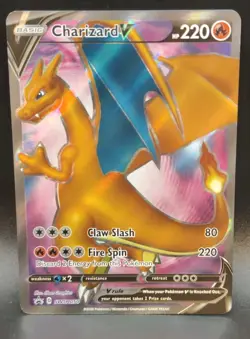 Charizard V SWSH050 SWSH: Sword & Shield Promo Cards Holo Pokemon TCG NM - Image 1