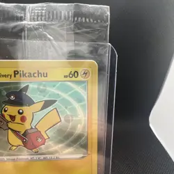 Special Delivery Pikachu SWSH074 Holo Sword & Shield Promo Card (SEALED) - Image 3