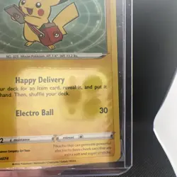 Special Delivery Pikachu SWSH074 Holo Sword & Shield Promo Card (SEALED) - Image 5