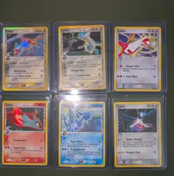Pokemon Latios & Latias Lot of 6 Cards - Delta Species - Image 1