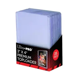 Ultra Pro / Card 3'' x 4'' Premium Toploader (25 pezzi) Magic Pokemon Yugioh - Image 1