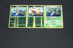 Pokemon Card Lot LP-PL Reverse Holo Yanmega & Yanma,Holo Yanmega Supreme Victors - Image 1