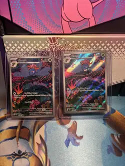 Lot Of 2 - Gloom Obsidian Flames Holo Illustration Rare Card 198/197 - Image 1