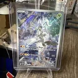 N’s Reshiram 167/159 Journey Together Stamped Pokemon Sealed Promo Card - Image 1