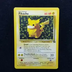 1999 MINT IVY PIKACHU BLACK STAR LEAGUE PROMO POKEMON CARD WOTC 1 TCG # 25 - Image 1
