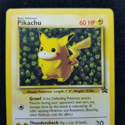 1999 MINT IVY PIKACHU BLACK STAR LEAGUE PROMO POKEMON CARD WOTC 1 TCG # 25 - Image 2
