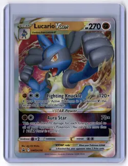 Lucario VSTAR - SWSH214 Promo Holo NM Pokemon SWSH: Sword & Shield Promo Cards - Image 1