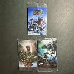 S2580 Monster Hunter Wafer Cards Bandai Japan New Sealed - Image 1