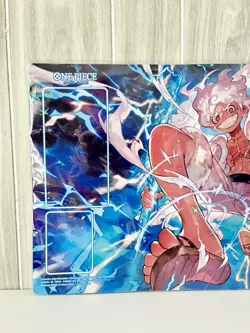One Piece Luffy Gear 5 Official Playmat Bandai Card Games Fest 23-24 Mouse Pad - Image 2