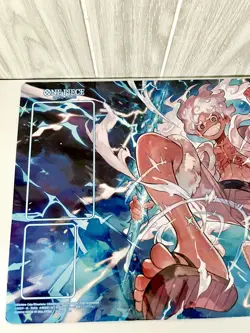 One Piece Luffy Gear 5 Official Playmat Bandai Card Games Fest 23-24 Mouse Pad - Image 5