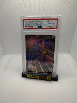 Dragonball Super Card Game - Lightning-fast Hit - PSA10 - Image 1